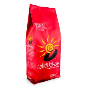 Італійська барна кава Caffè del Sole ROSSO 1 кг
